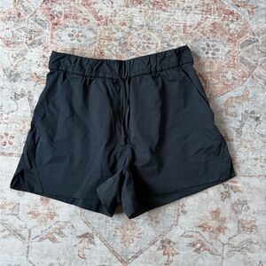 Lululemon Black Drawstring Women's Shorts